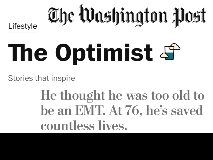 3,300 calls run by Life Member “Pops” Levien, article by the Washington Post